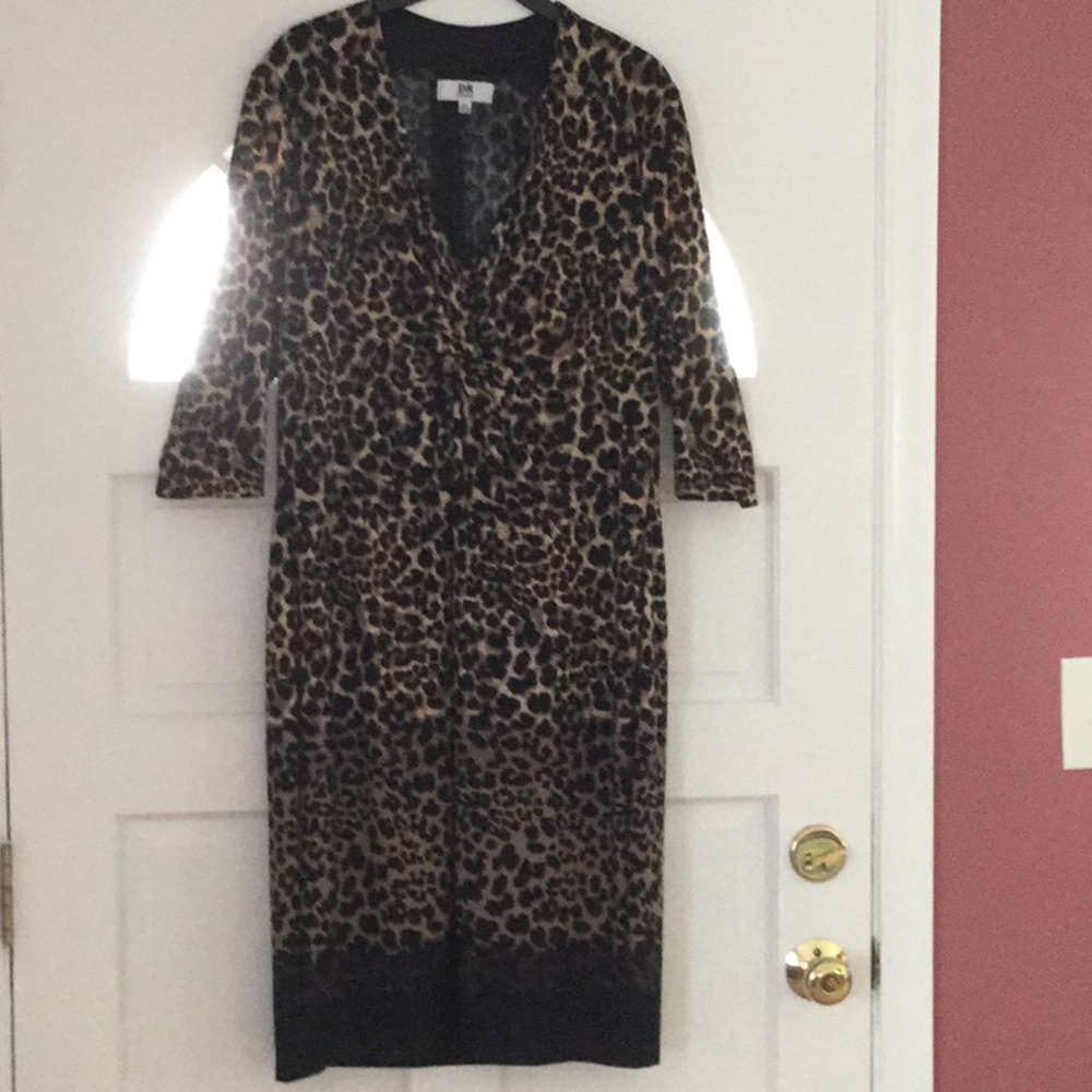 Leopard print dress